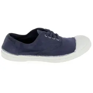 BENSIMON Toile Lacet Marine 37 Femme pas cher