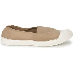 Bensimon Ballerines Bensimon Tennis Elastique Beige - 37 pas cher