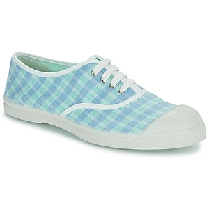 Lage Sneakers Bensimon SUMMER CHECKS Blauw pas cher