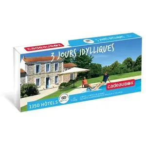 Coffret cadeau Cadeaubox 3 Jours Idylliques - FRVendu parfnac-be