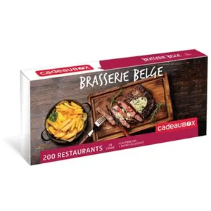Coffret cadeau Cadeaubox Brasserie Belge - FR pas cher