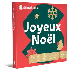 Coffret Cadeau SMARTBOX - Joyeux Noël* - 1 expérience pour 1 ou 2 pers...