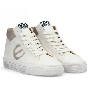 Comparateur de prix : No Name No Name - Basket Mode Montante À Lacet Pour Femme Strike Mid Cut - Beige - 37