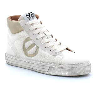 Comparateur de prix : No Name No Name - Basket Mode Montante À Lacet Pour Femme Strike Mid Cut - Beige - 38