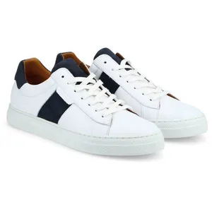 Schmoove - Baskets Basses En Cuir Pour Homme Spark Gang - Blanc - 40Vendu parrakuten