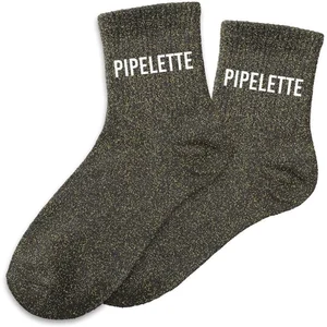 STC PAIRE DE CHAUSSETTES PAILLETTES PIPELETTE FEMME pas cher