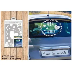 STC KIT DECORATION VIVE LES MARIES pas cher