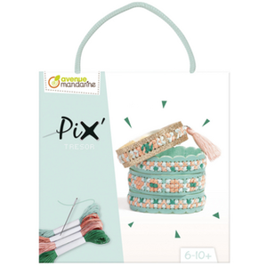 Kit créatif - AVENUE MANDARINE - Pix Trésor - 10 pièces - Pour enfants - MixteVendu paramazon
