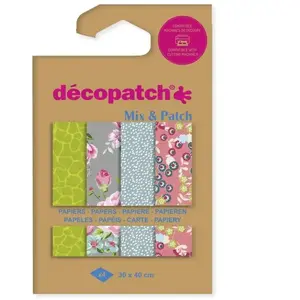 Décopatch DP047C - Mix & Patch - Royal Botanic garden pas cher