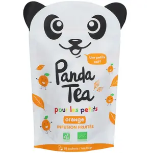 Panda Tea pour les petits boisson orange 28 sachets pas cher
