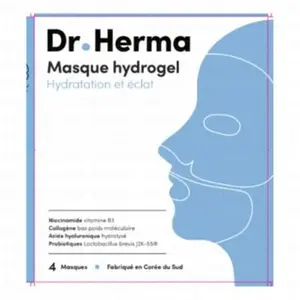 Dr. Herma Masque Hydrogel Collagène Boîte De 4 pas cher