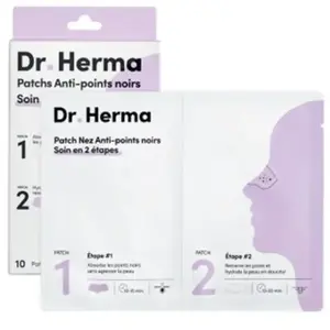 Dr. Herma Patch Anti Points Noirs 2 Patchs pas cher