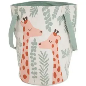 Nattiot Sac à jouets girafe Nisü (30 x 40 cm) pas cher