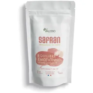 Valebio Safran équilibre emotionnel 30 gélules pas cher