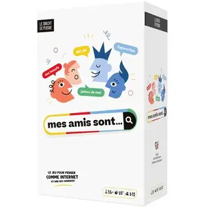 Le Droit De Perdre MES AMIS SONT Jeux de société L'CHIC pas cher