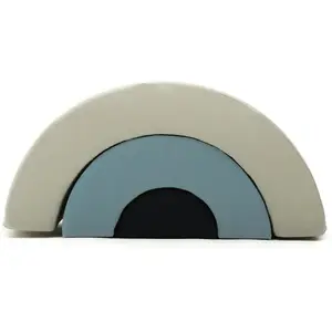 Charlie Crane Jeux en mousse Milo arc-en-ciel farrow, orage, navy (3 blocs) pas cher