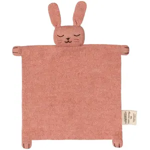 Main Sauvage Doudou - Lapin - Rose pas cher