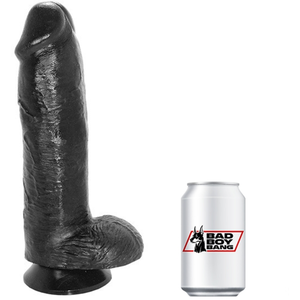 BlackyDick Gangbangster - Darel - Dildo - 22 x 6 cm - PVC - Zwart