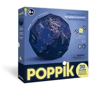 Jeu créatif Poppik Mon globe phosphorescent à construire