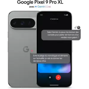 Smartphone GOOGLE Pixel 9 Pro XL Gris 256Go Batterie Neuve pas cher