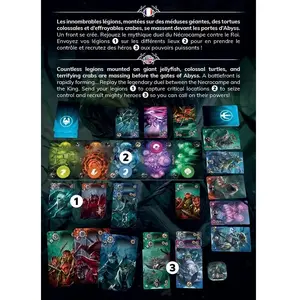 Jeu de stratégie Asmodee Legions Abyss Universe Roi Estran pas cher