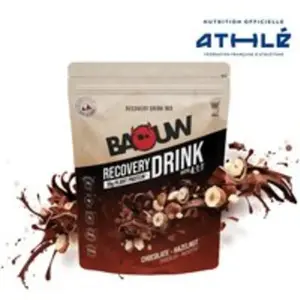 Boisson énergétique chocolat - noisette Baouw Marron 500 g pas cher