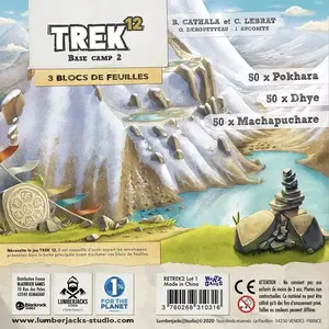 Trek 12 - Base Camp 2 - 3 Blocs De Feuilles pas cher
