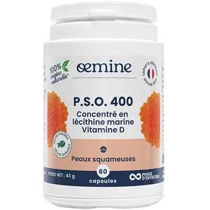 Oemine P.S.O. 400 Maintien d'une Peau Normale 60 capsules pas cher
