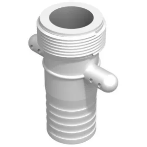 CPP - Raccord cranté male 1''1/2 bsp - male cannelé droit 38mm pas cher
