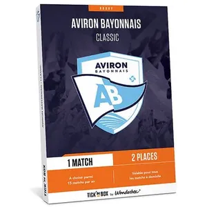 Ticknbox Coffret cadeau Tick'nBox Aviron Bayonnais Classic pas cher