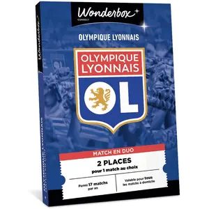 Ticknbox Coffret cadeau Tick’nBox Olympique Lyonnais Classic pas cher