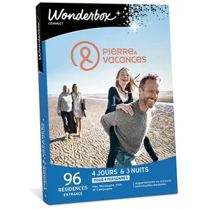 Coffret cadeau Tick'nBox Pierre & Vacances Escapade en FamilleVendu parfnac-be