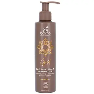 Boho Green Make-Up Lait Scintillant Sublimateur N°01 Gold Bio 200ml pas cher