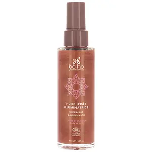 Comparateur de prix : Boho Green Make-Up Huile Irisée Illuminatrice N°02 Rose Gold Bio 100ml