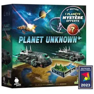 Origames Jeu de société - Planet Unknown - Stratégie et Fun - Mixte - Blanc - Adulte - 14 ans et plus pas cher