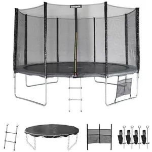 SWEEEK Trampoline 400cm avec pack d'accessoires Mercure XXL pas cher