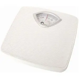 LITTLE BALANCE Pèse-personne mécanique - 130 kg / 1 kg - Blanc pas cher