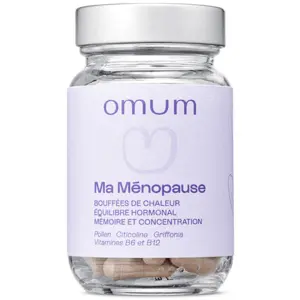 Omum Ma Ménopause Bouffées de chaleur, Mémoire, Concentration, Fatigue... pas cher