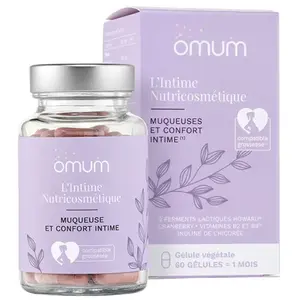 Omum L'intime Nutricosmétique - 60 Gélules - Complément Alimentaire Co...