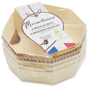Set de 4 mini-moules à gâteaux et 8 caissettes sulfurisées de cuisson ...Vendu parrakuten