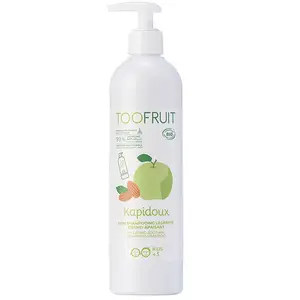 Toofruit Enfant Cheveux Kapidoux Shampoing Dermo Apaisant Pomme Amande Bio 400ml pas cher