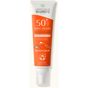 Laboratoires de Biarritz Spray solaire famille SPF50+ pas cher