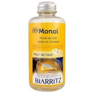 Laboratoires de Biarritz Océane Monoï Fleur de Tiaré Bio | 100 ml pas cher