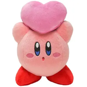 Together Kirby - Peluche Kirby Avec Coeur 16 Cm pas cher
