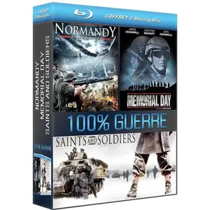 MEP VIDEO Normandy - Memorial Day - Saints and Soldiers - Coffret Blu-Ray