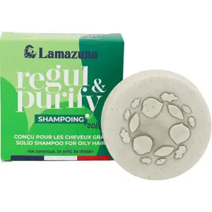 LAMAZUNA - Shampoings solide cheveux gras - Spiruline et argile verte ... pas cher