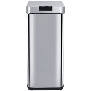 KITCHEN MOVE Poubelle automatique PARKSIDE - 50L - Inox avec cerclage