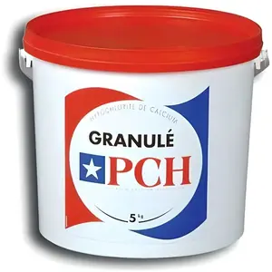PCH Granulé sans stabilisant - Seau de 5 kg - Chlore - Produits d'entr...Vendu parcdiscount