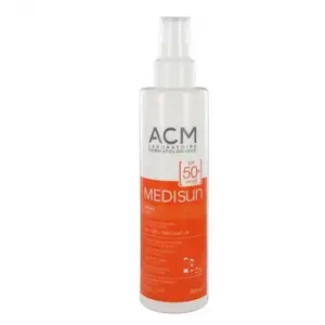 Spray solaire ACM Médisun SPF 50+ 200ml - Protection UV - Non gras - Texture Spray pas cher