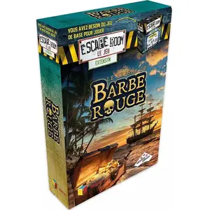 RIVIERA GAMES Escape Room Pack Extension Le trésor de Barbe Rouge Identity Game pas cher